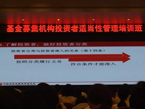 证券期货投资者适当性管理办法 培训会 杜处长